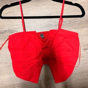 Alya Vibrant Red Top